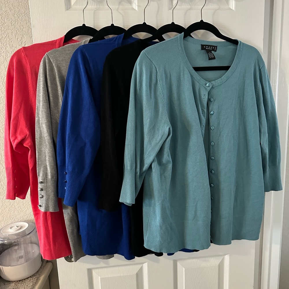 Grace 1X cardigans